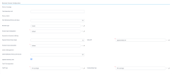 Business Process Configuration section