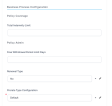 Policy Configuration Fields