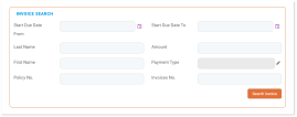 Invoice Search
