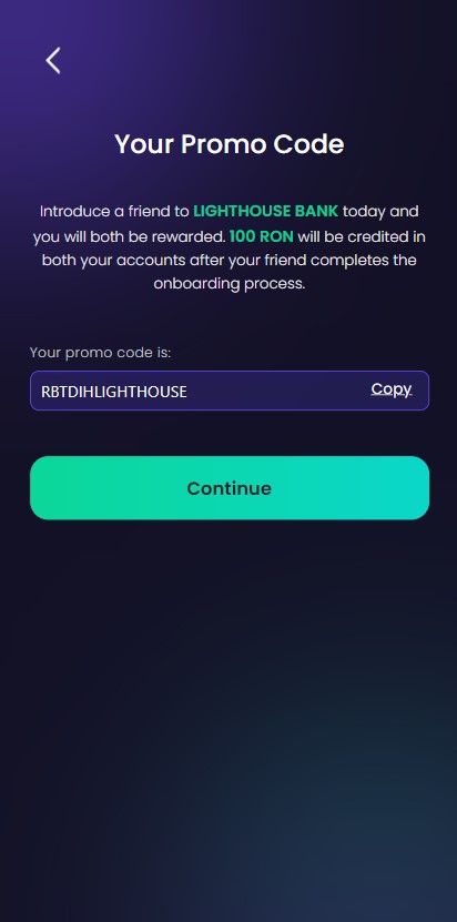 Promo Code Congratulations Congratulations and Feedback