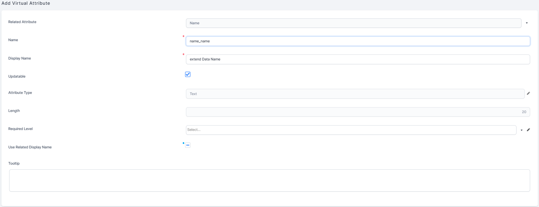 Extend platform data entities with transient data entities