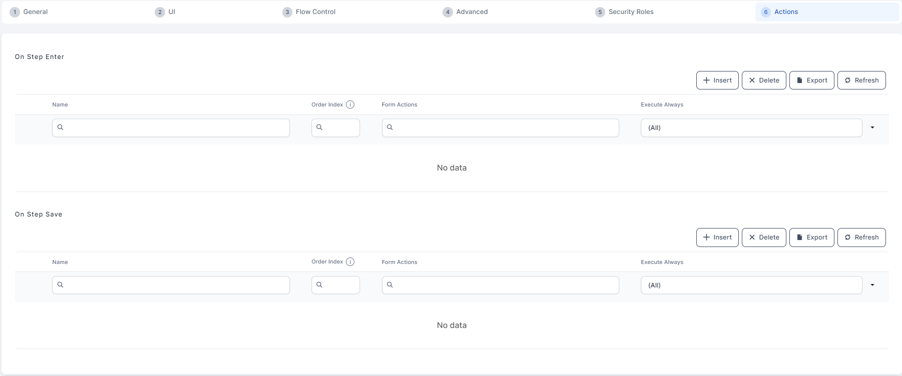 Add and Configure Steps
