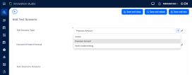 Add Test Scenario Type