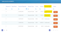 Unallocated Payments